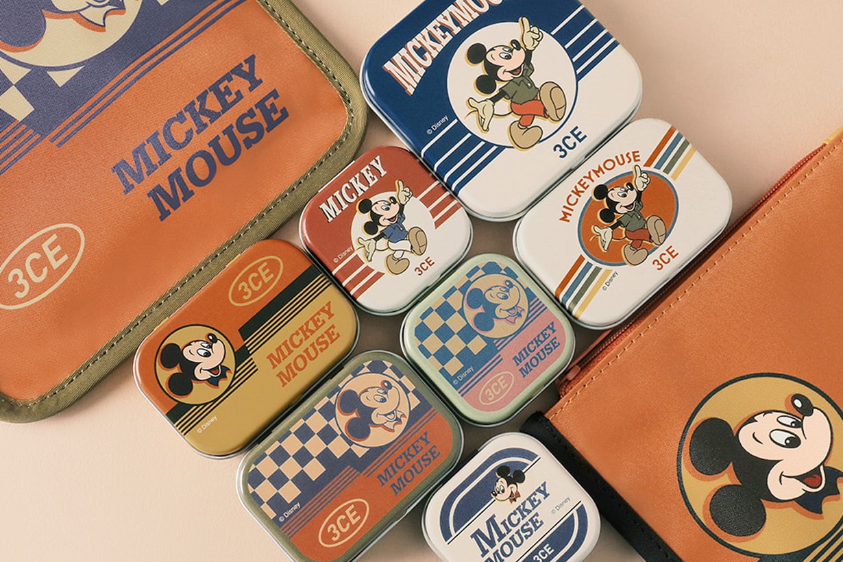 3ce mickey mouse travel makeup box 2020 vintage