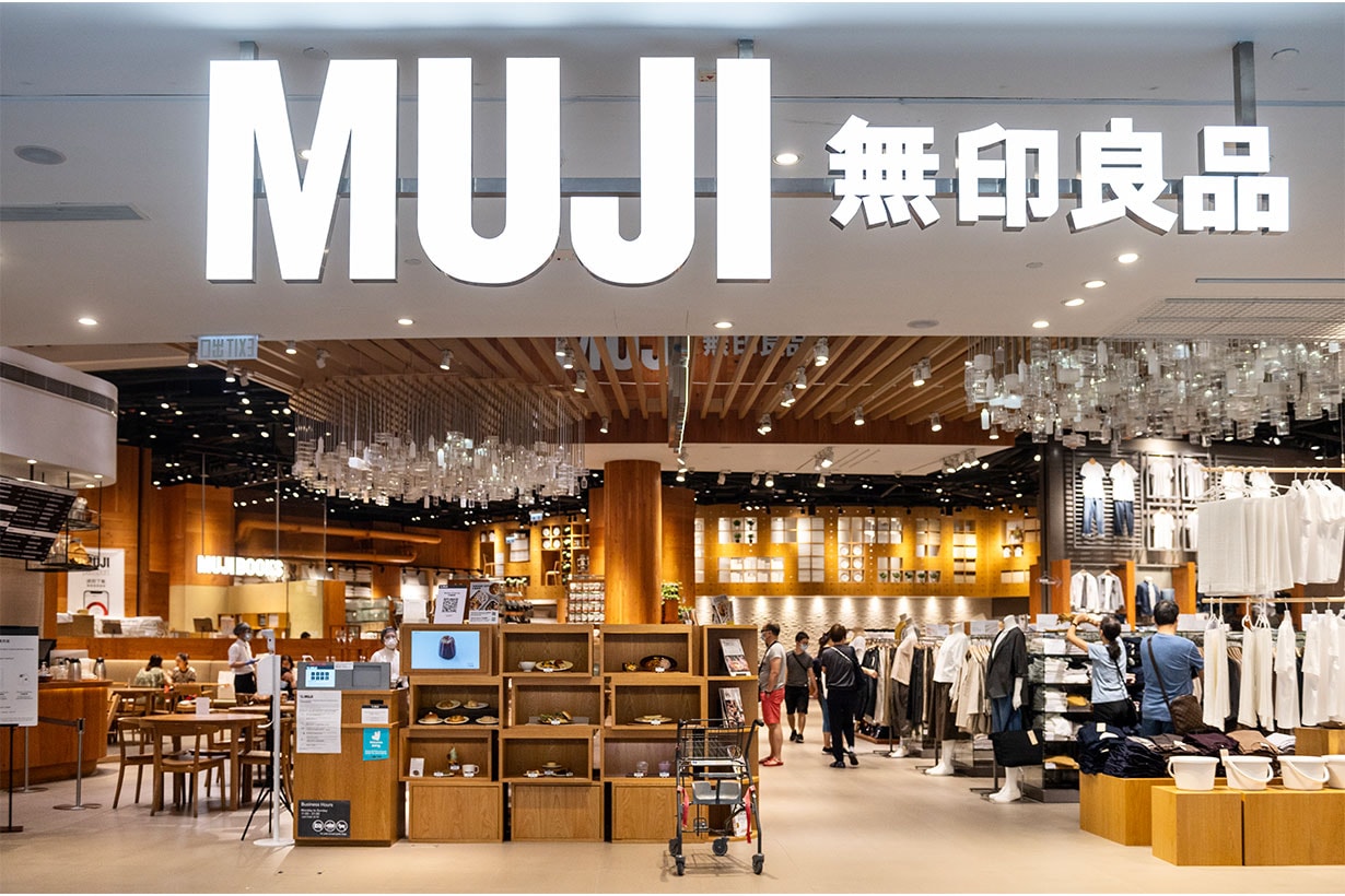 Japanese household and clothing retail company Muji shop seen in Hong Kong.