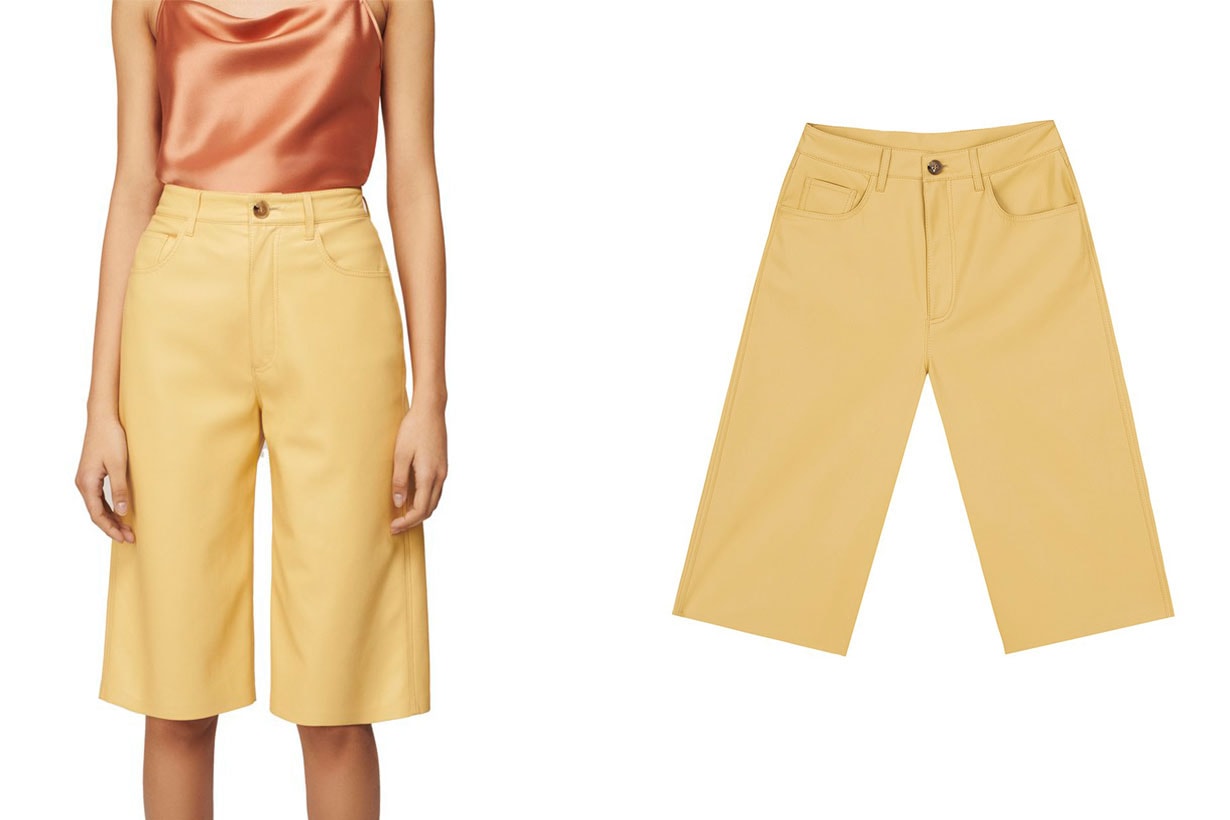 NANUSHKA Nampeyo shorts in vegan leather