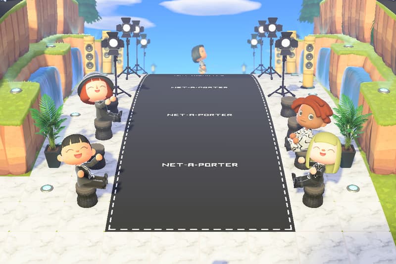 NET-A-PORTER ISLAND ON ANIMAL CROSSING-NET-A-RUNWAY