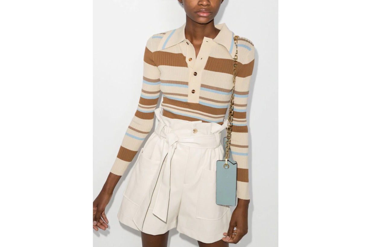 Penny Striped Ribbed Sweater