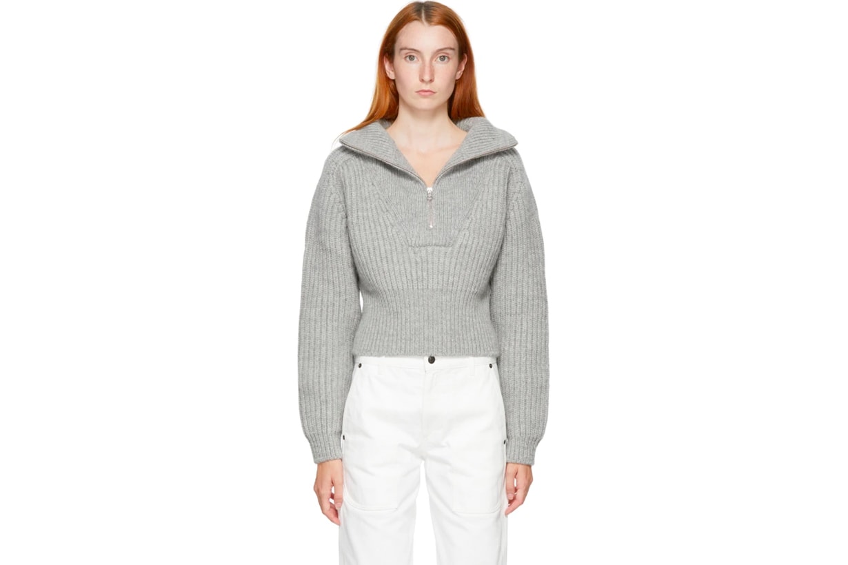 katie holmes winter polo sweater almina essential