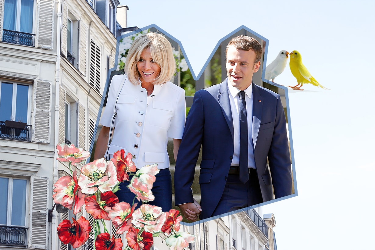 President of France Emmanuel Macron Brigitte Trogneux Celebrities couples Love Story Love Wisdom French People Love Emily in Paris Netflix Lily Collins