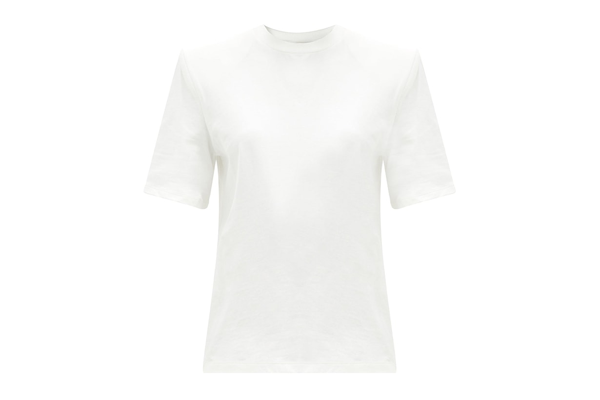 padded tee outfits fashion trend 2020