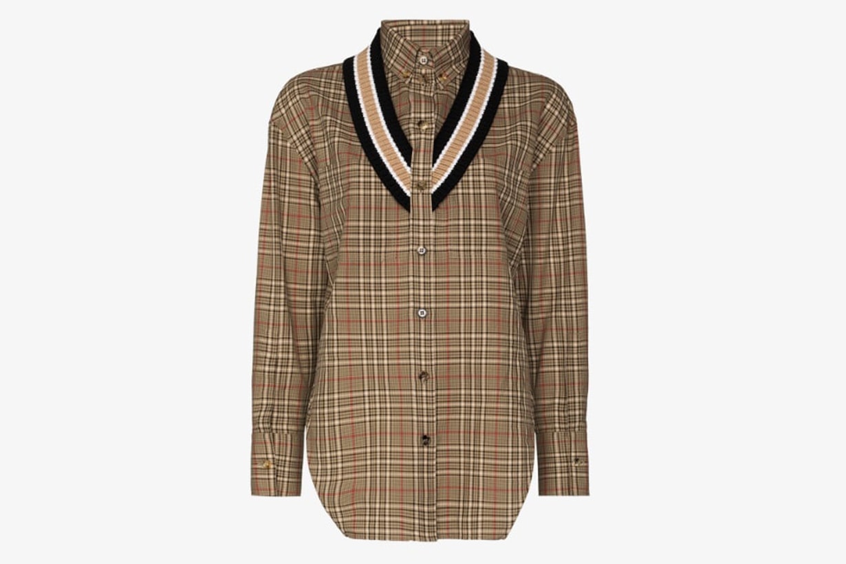 plaid shirt 2020 fw fashion street trend