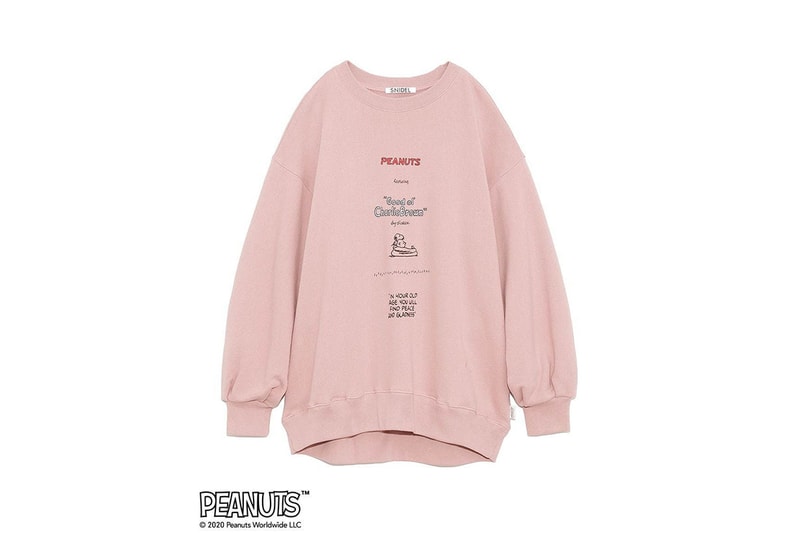 PEANUTS SNIDEL Collaboraion Snoopy collection 2020