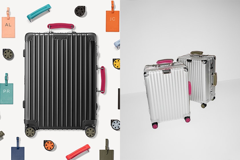 RIMOWA Classic Matte Black suitcase and New Unique Colours