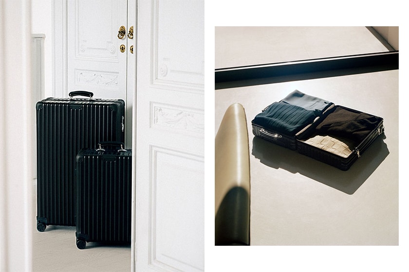 RIMOWA Classic Matte Black suitcase and New Unique Colours