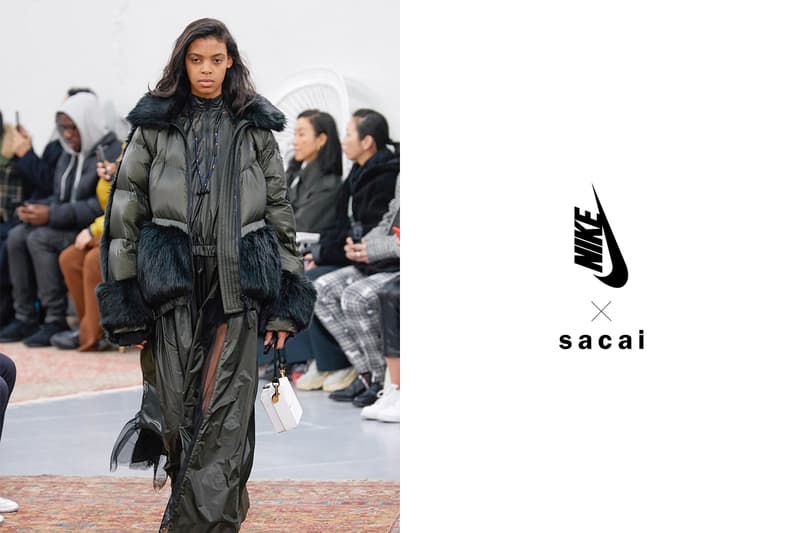 sacai nikelab down jacket 2020 fw when where buy