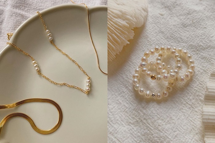 英國小眾飾品用銀飾與珍珠,輕描淡寫的說著那不刻意的美!