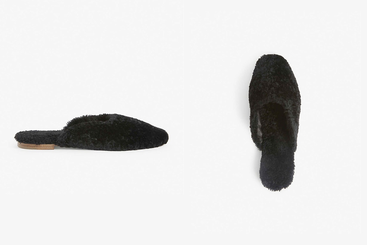 sleeper Shearling Slippers square-toe colors comfy chic