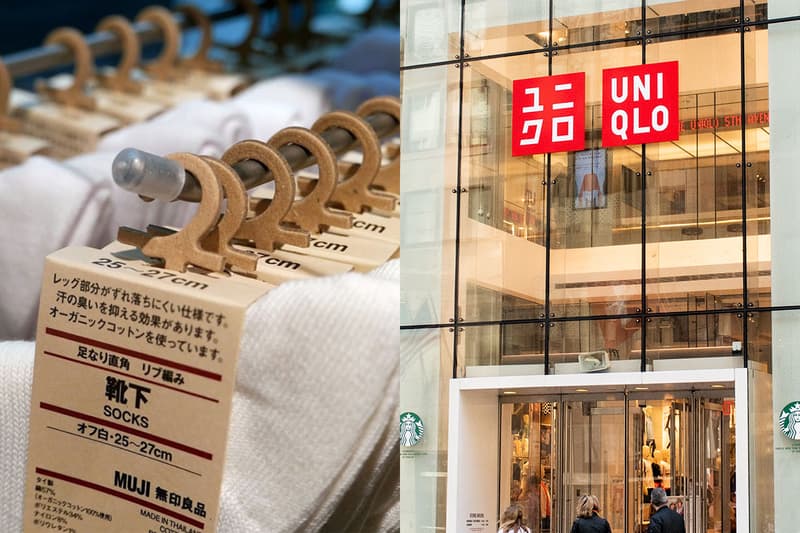 Muji's socks, Uniqlo store