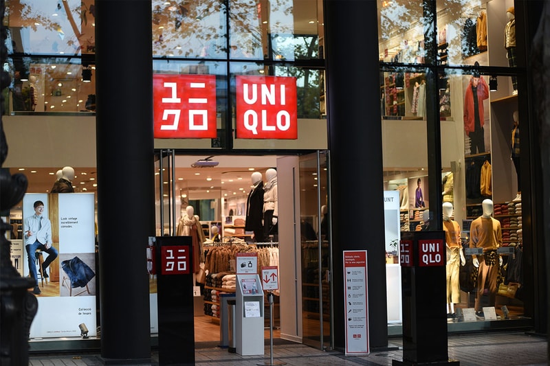BARCELONA, SPAIN - 2020/09/21: An Uniqlo logo seen at one of their stores.