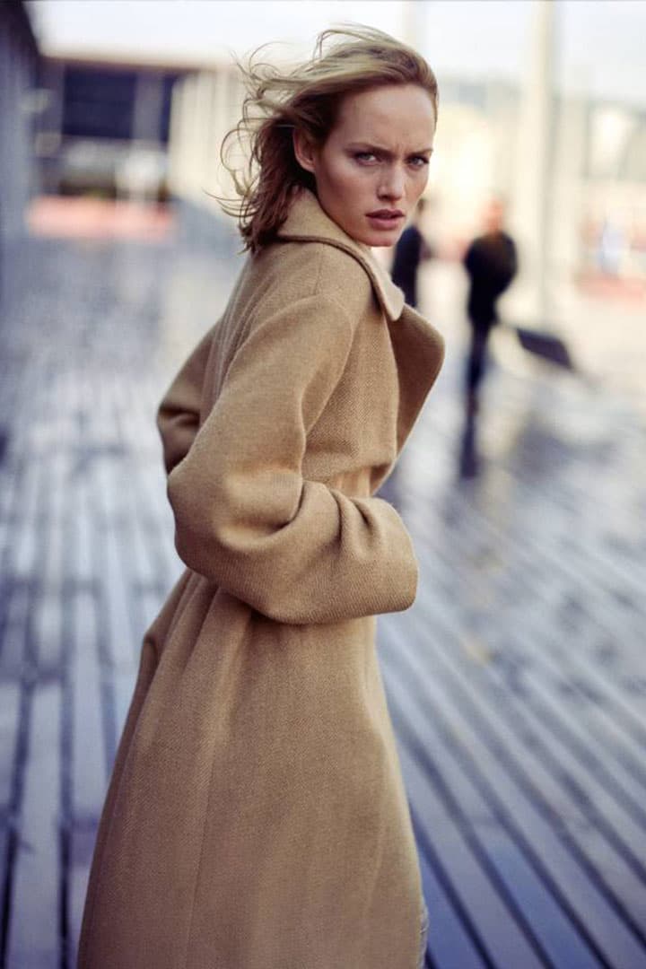 Amber Valletta Zara winter 1998