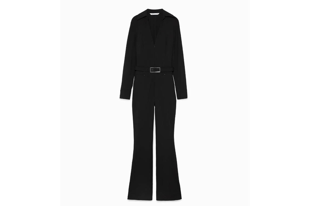 Zara Limited Edition Shirt-Style Jumpsuit