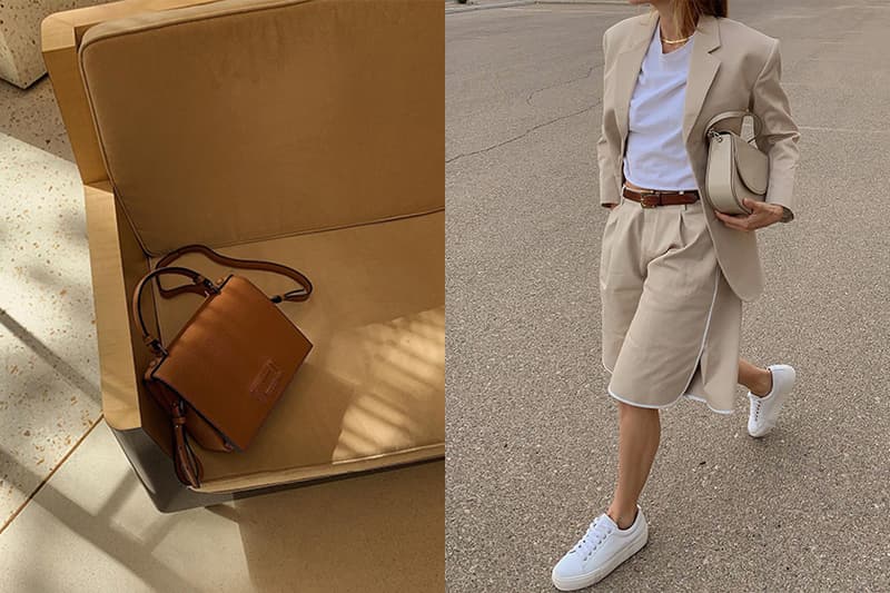 10 Milk Tea Brown Handbags 2020FW SSENSE