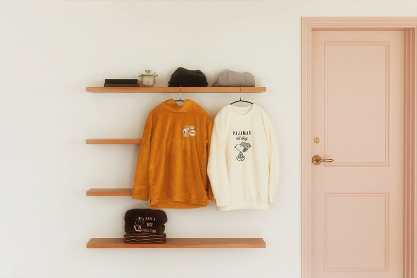 Uniqlo x Peanuts Collaboration home wear