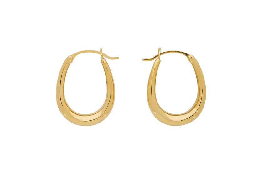 2020 fw Jewelry Gold Earring Necklace Ring SSENSE