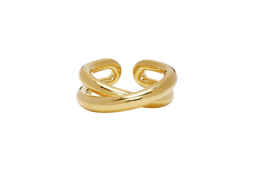 2020 fw Jewelry Gold Earring Necklace Ring SSENSE
