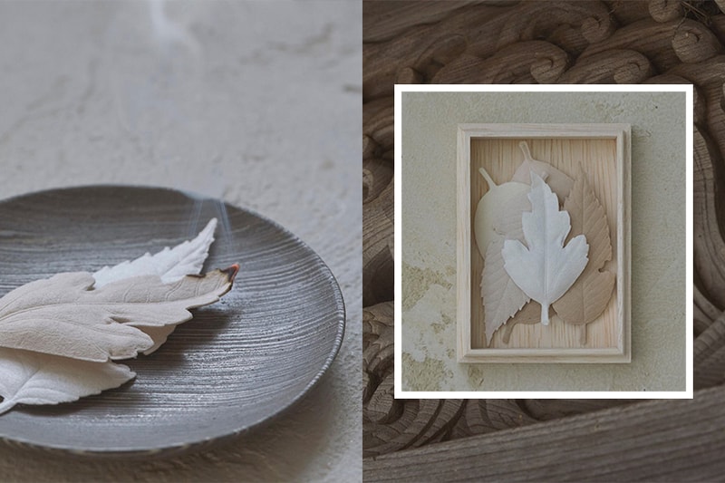 HA KO Japanese Brand Paper Leaf Incense Home Fragrances