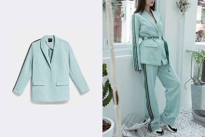 屬於時髦女生的運動套裝:adidas x IVY PARK 聯名系列,這套薄荷綠西裝被熱搜!