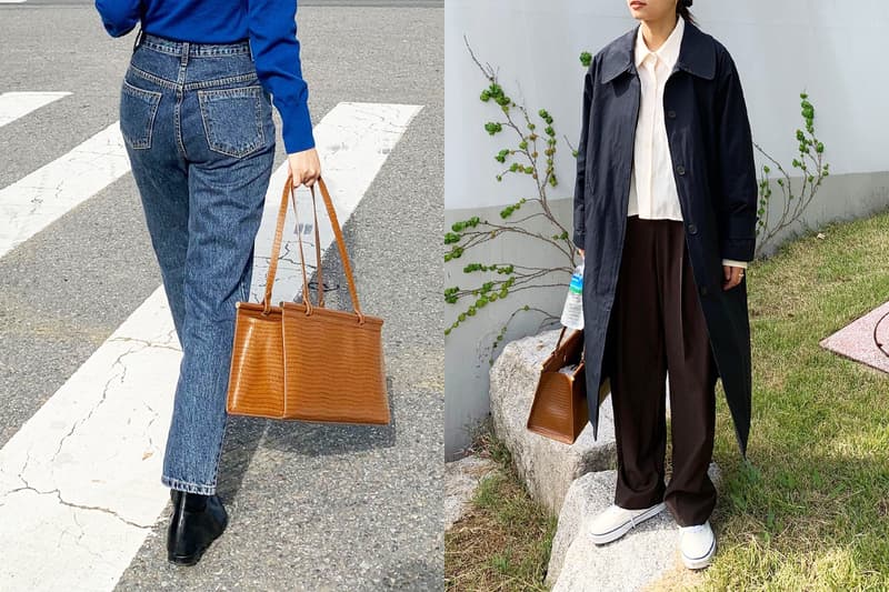 Fall Winter 2020 Office Look Office style Office outfit fashion styling tips fashion items fashion trends BOTTEGA VENETA Toe-loop leather slides Justine Clenquet earrings necklace