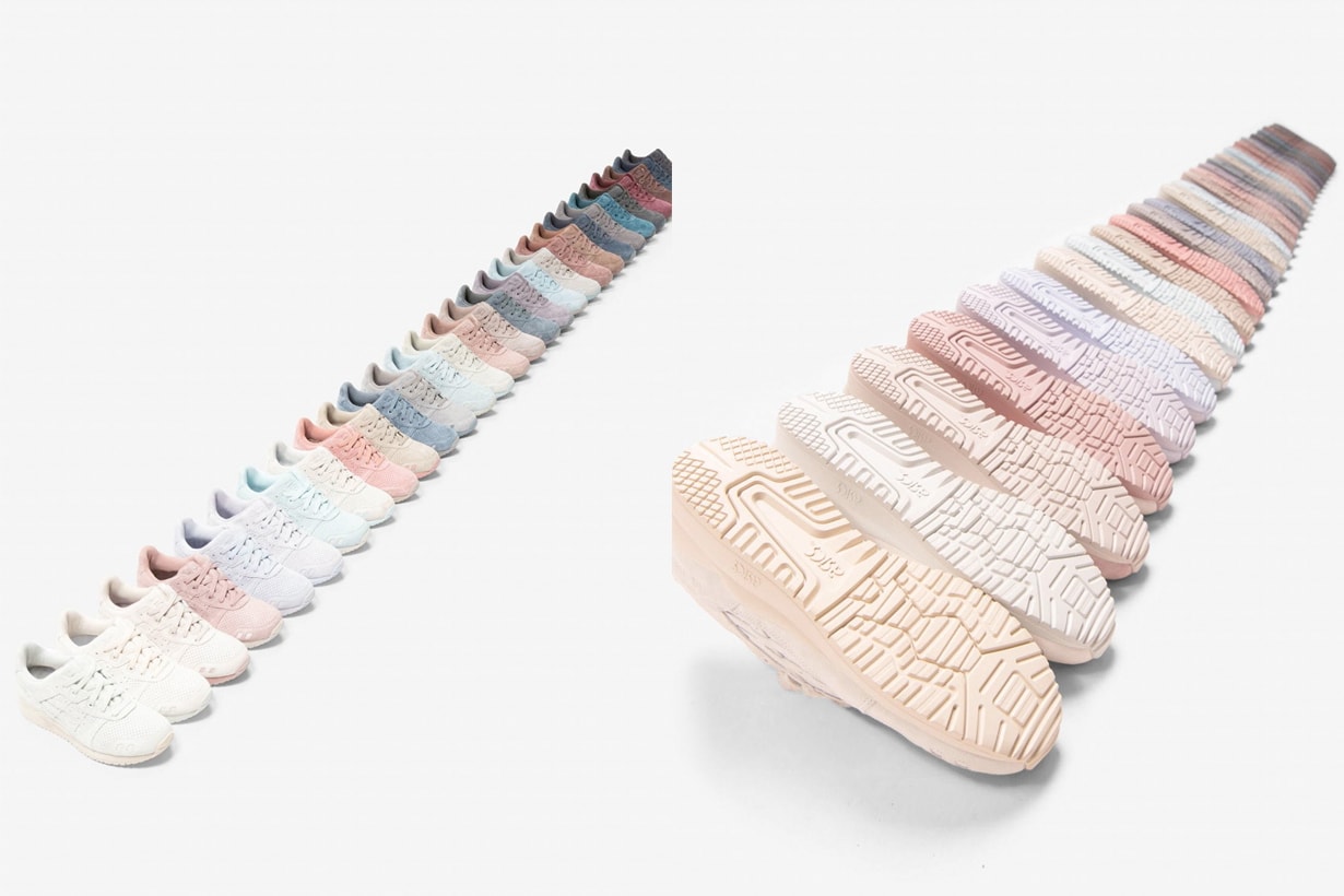 ascis kith GEL-Lyte III sneakers 30 anniversary colors