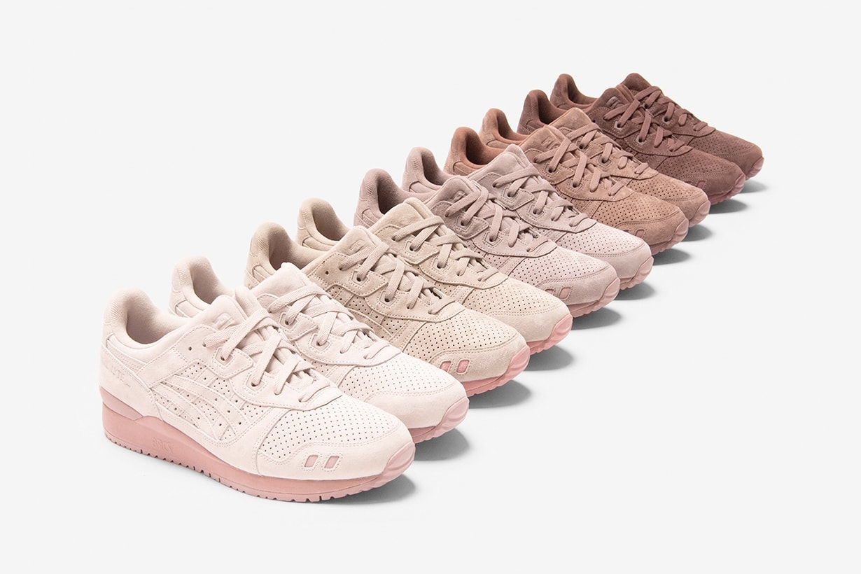 ascis kith GEL-Lyte III sneakers 30 anniversary colors