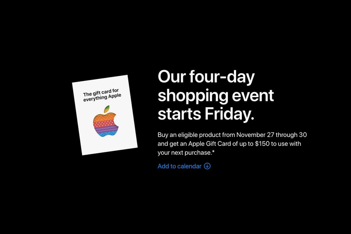 apple iphone black friday gift card 2020 list macbook