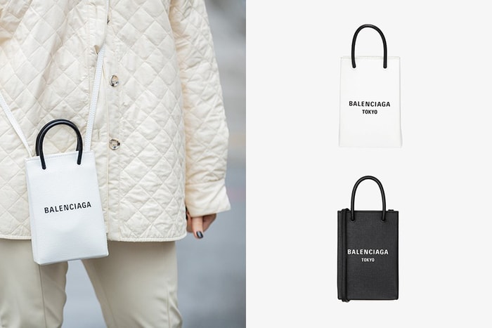 Balenciaga 推出限定系列，潮人必買：極簡手機袋、雨衣！