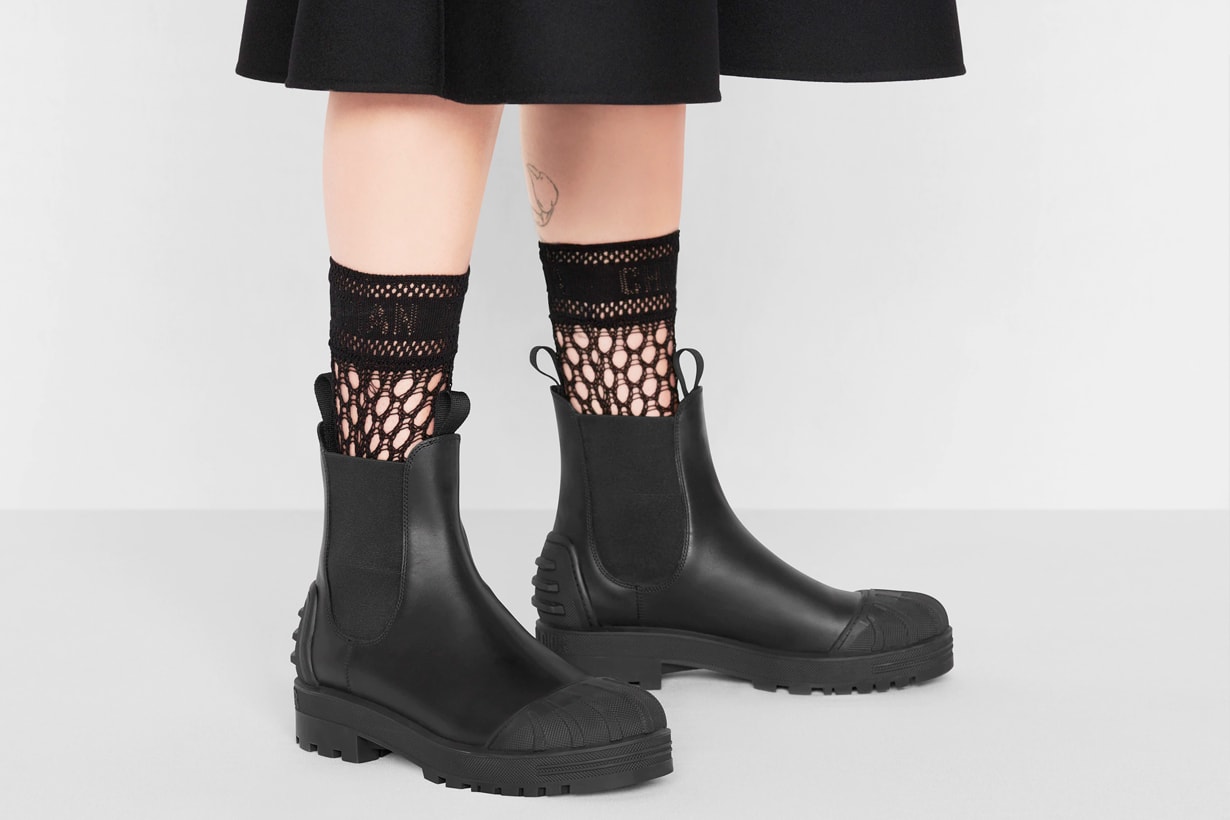 dior fishnet netted sock it item detail boots sneakers heels