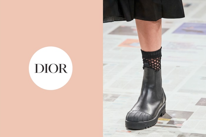 Dior 一雙百搭波鞋、靴子、高跟鞋的網襪，是今年秋冬該寫下的穿搭重點！