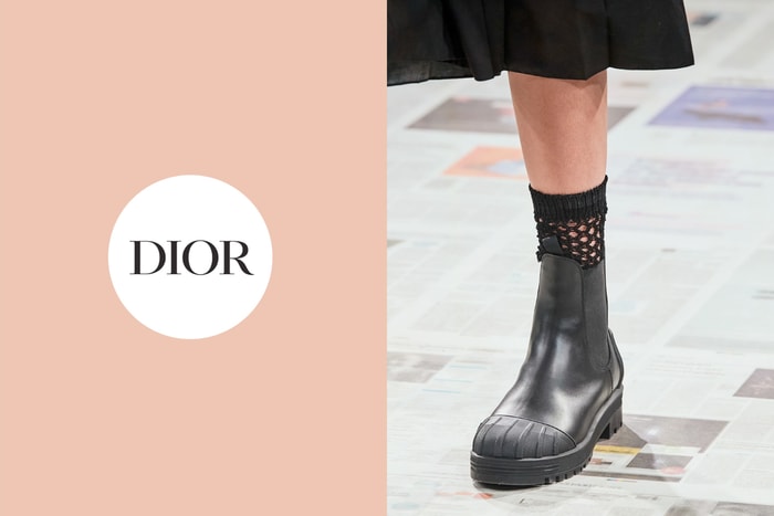 Dior 一雙百搭波鞋、靴子、高跟鞋的網襪,是今年秋冬該寫下的穿搭重點!