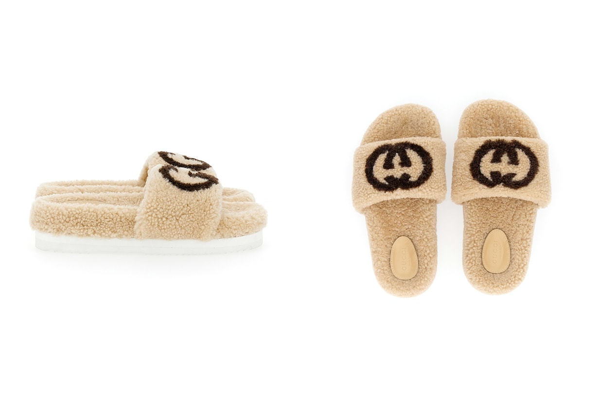 gucci furry slides holiday sandals 2020