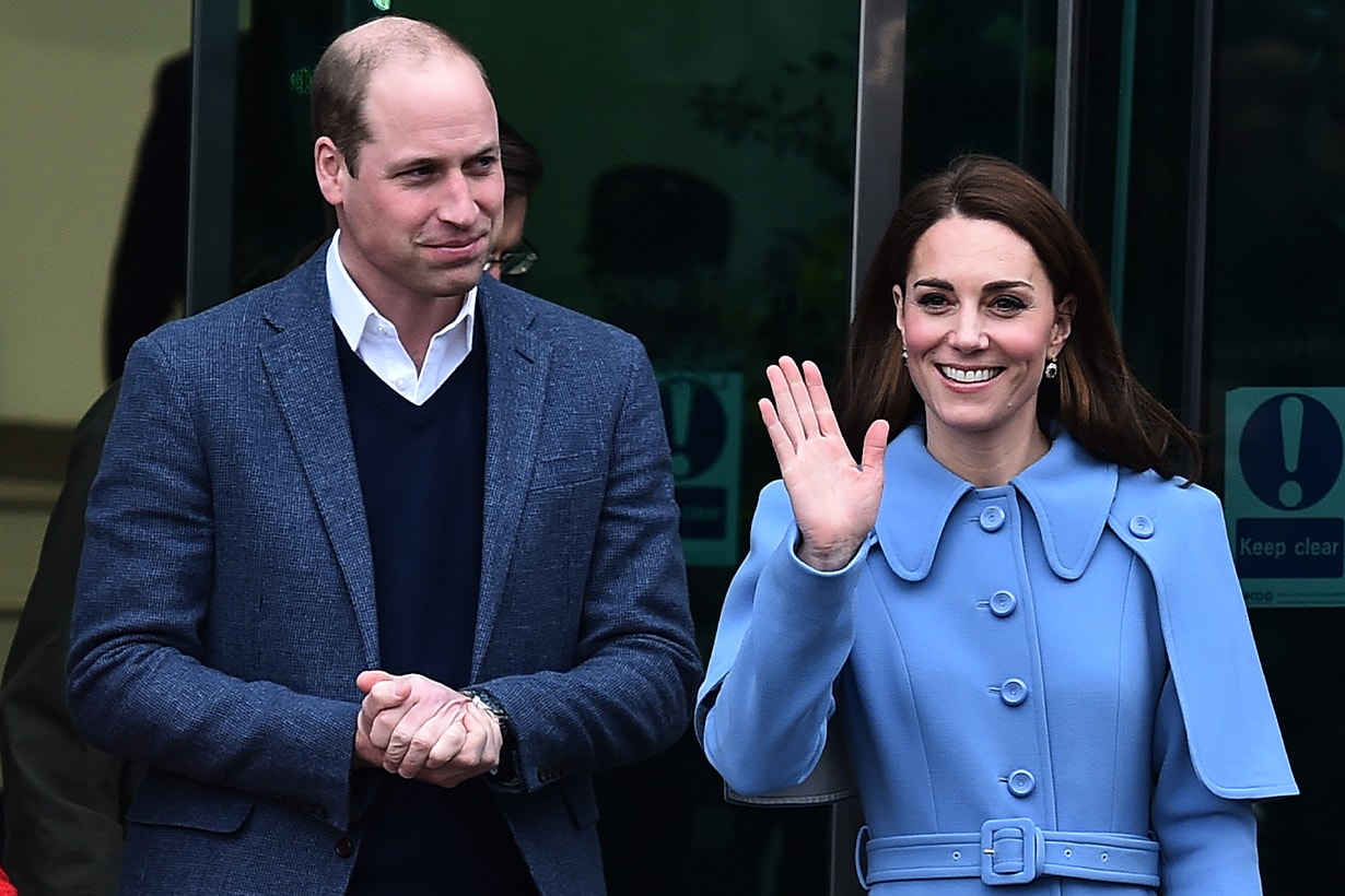 Kate Middleton Duchess of Cambridge Prince William Duke of Cambridge British Royal Family Future Queen to be Covid-19 Coronavirus Test Positive