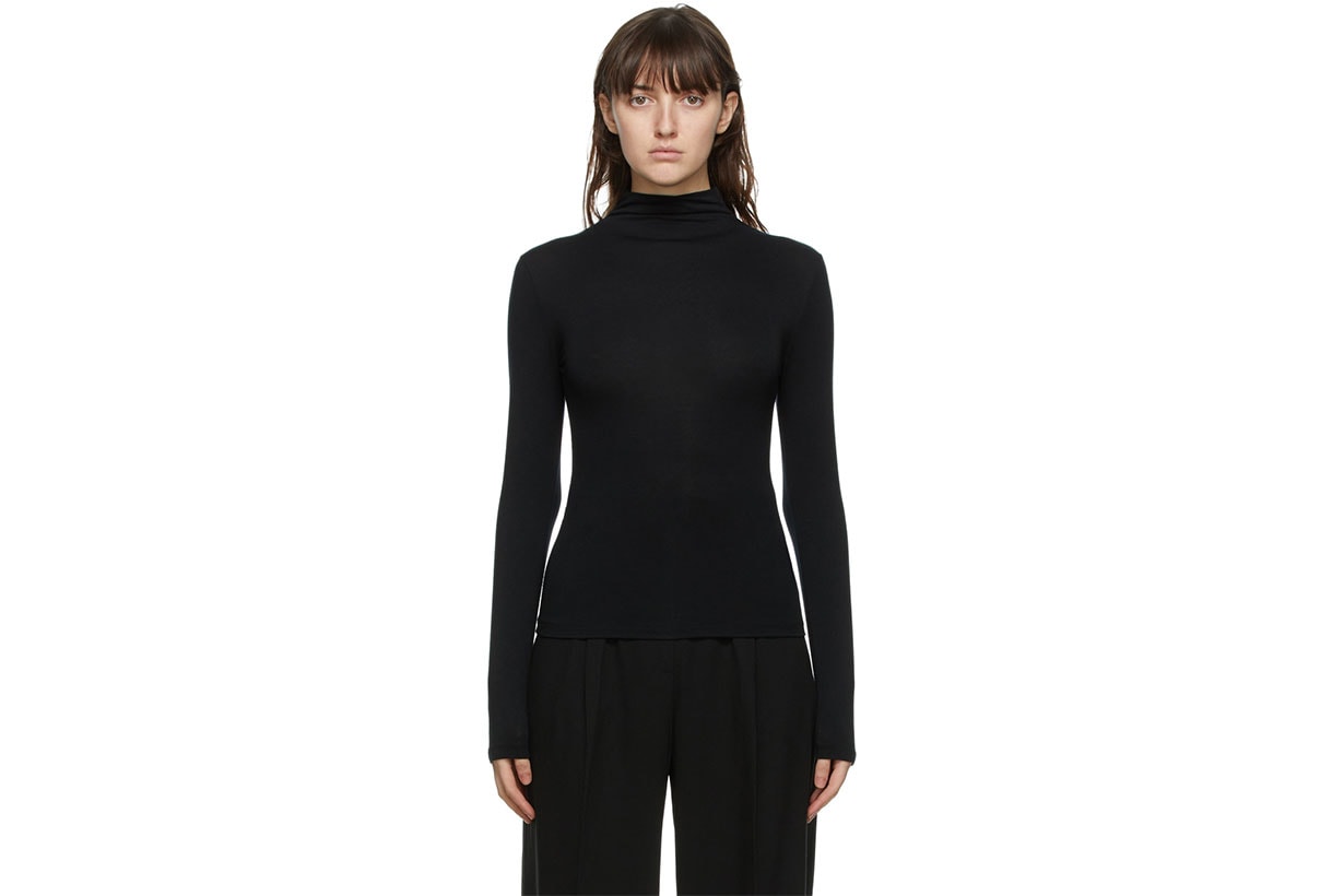 Black Elin Turtleneck