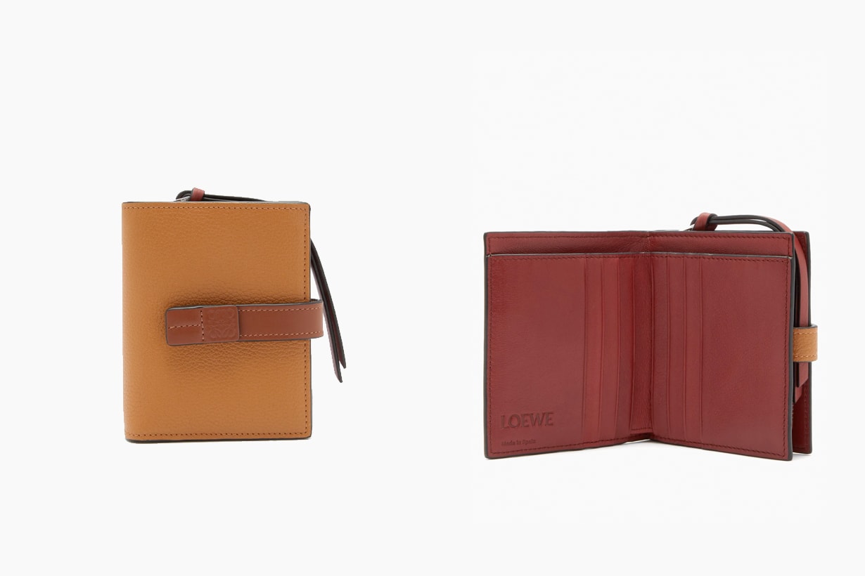 loewe wallet new color november sun flower Rosemary