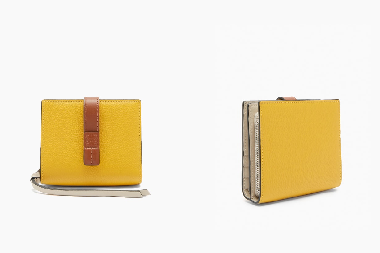 loewe wallet new color november sun flower Rosemary