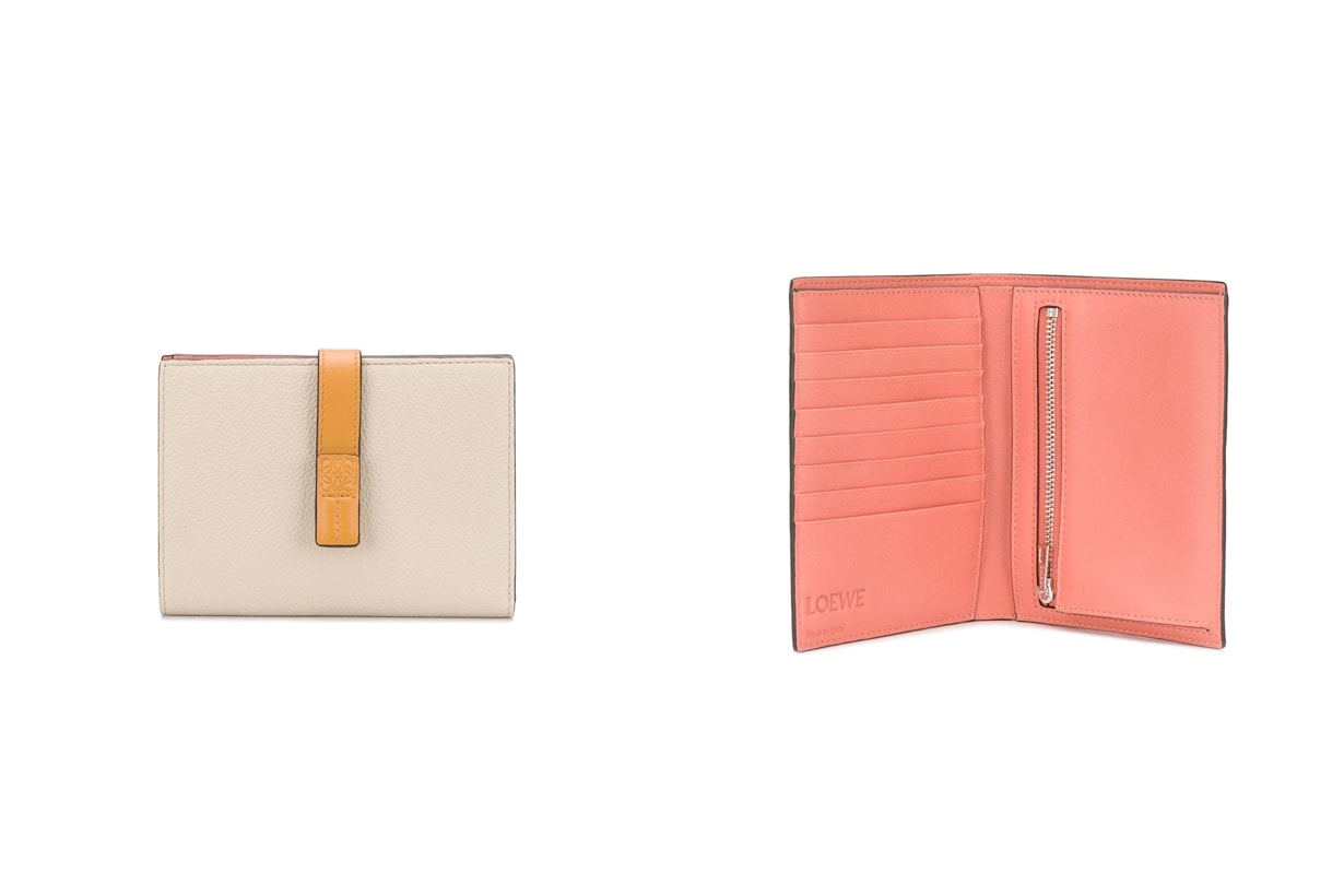 loewe wallet new color november sun flower Rosemary