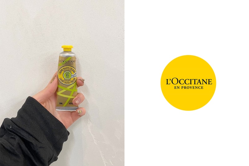 L'OCCITANE earl grey black tea holiday limited 2020 hand cream
