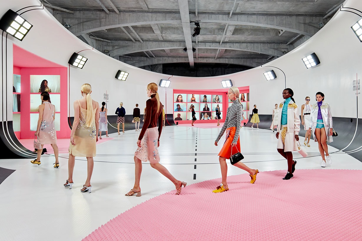 Miu Miu Runway Show space