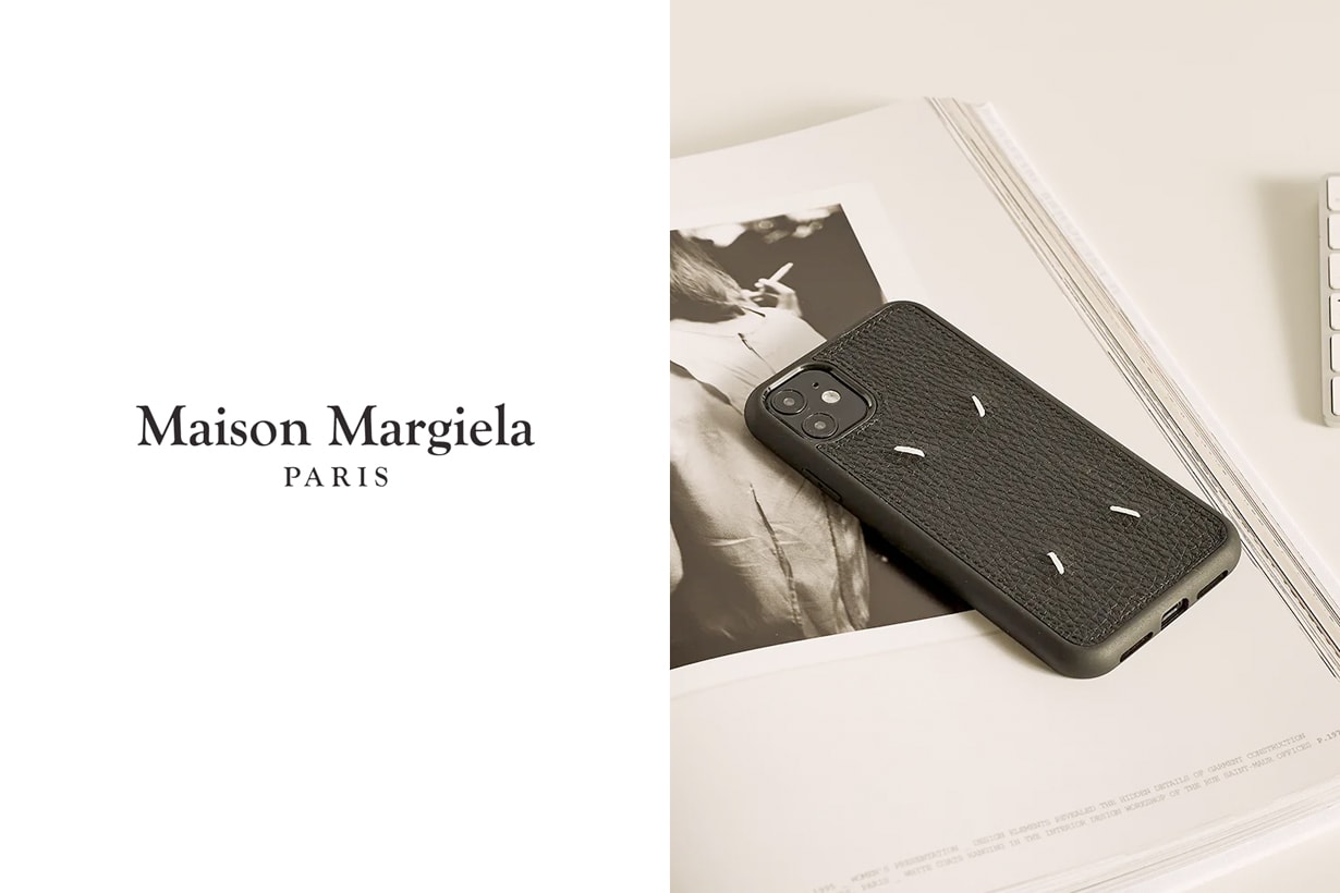maison margiela iphone case 12 4 stitches where buy