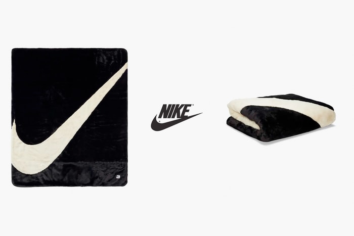 到處缺貨:Nike 推出 Swoosh Logo 毛毯,冬天最療癒的居家小物!