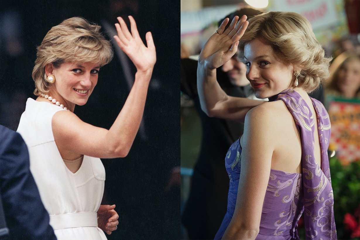 Netflix Crown Season 4 Princess Diana Lady Diana Blue Eyeliner Makeup Trends 2020 Emma Corrin British Royal family