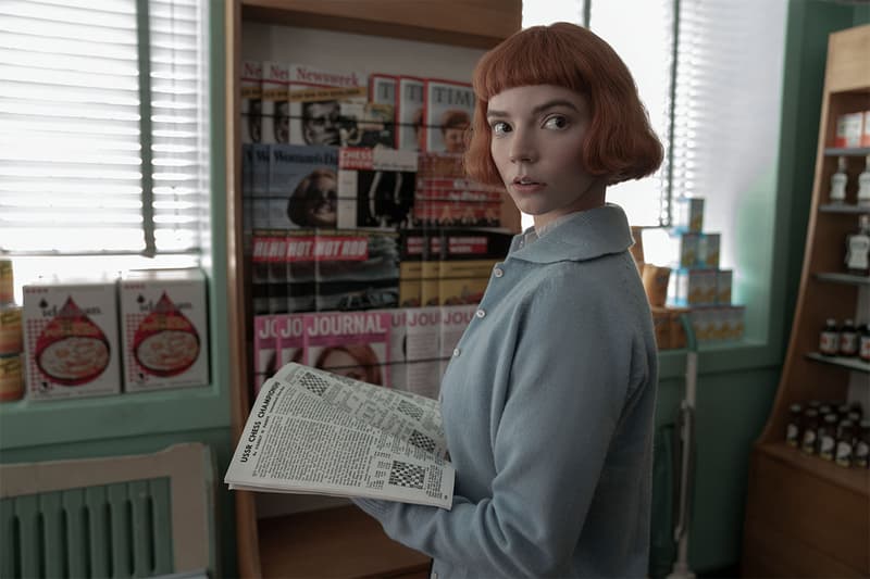 Netflix The Queen's Gambit Visual effects VFX Anya Taylor-Joy