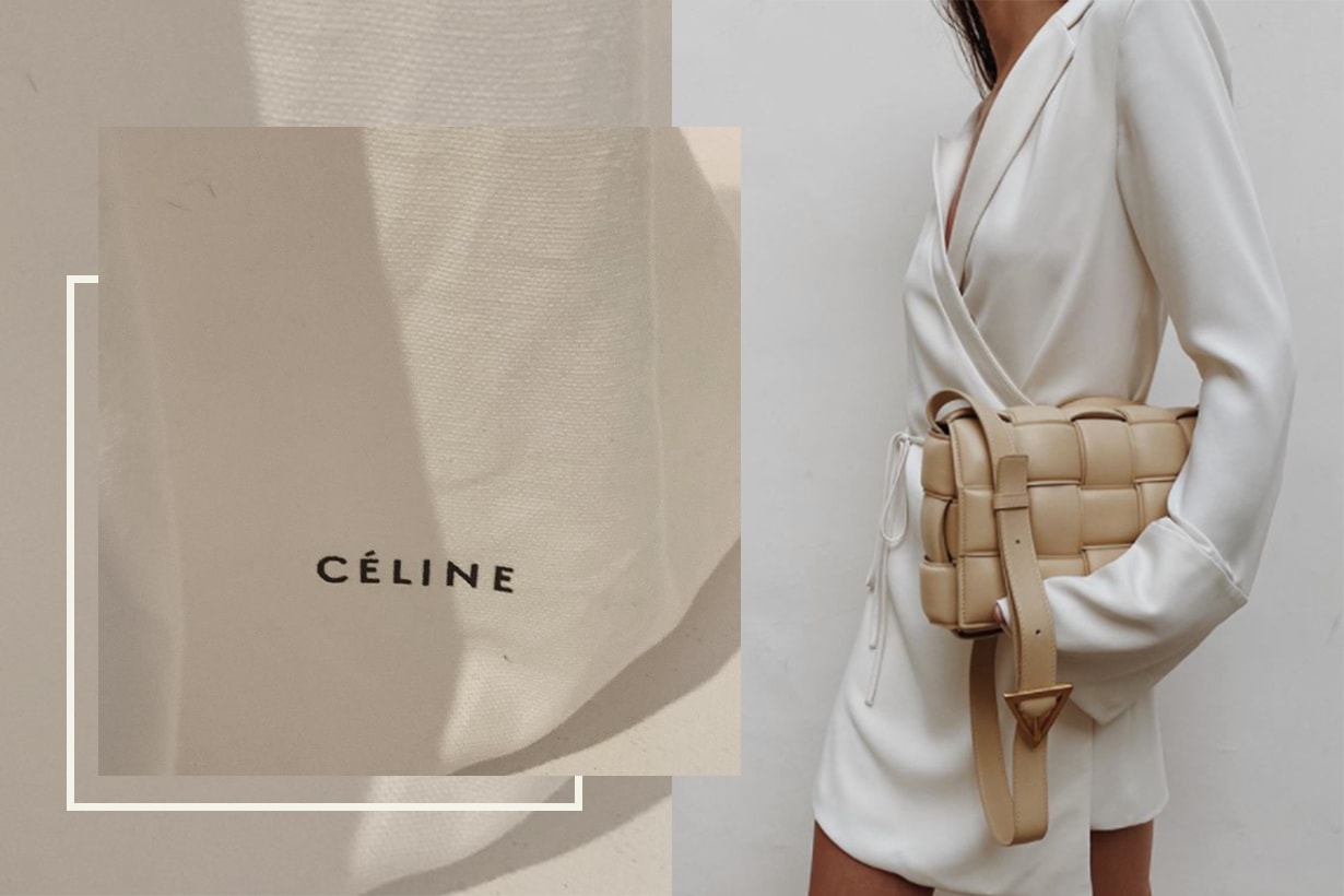 Old Celine Bag By Phoebe Philo, BV Bag By Daniel Lee