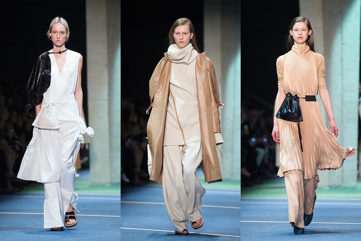 A Model walks the runway during the Celine show as part of the Paris Fashion Week Womenswear Fall/Winter 2016/2017 on March 6, 2016 in Paris, France. 