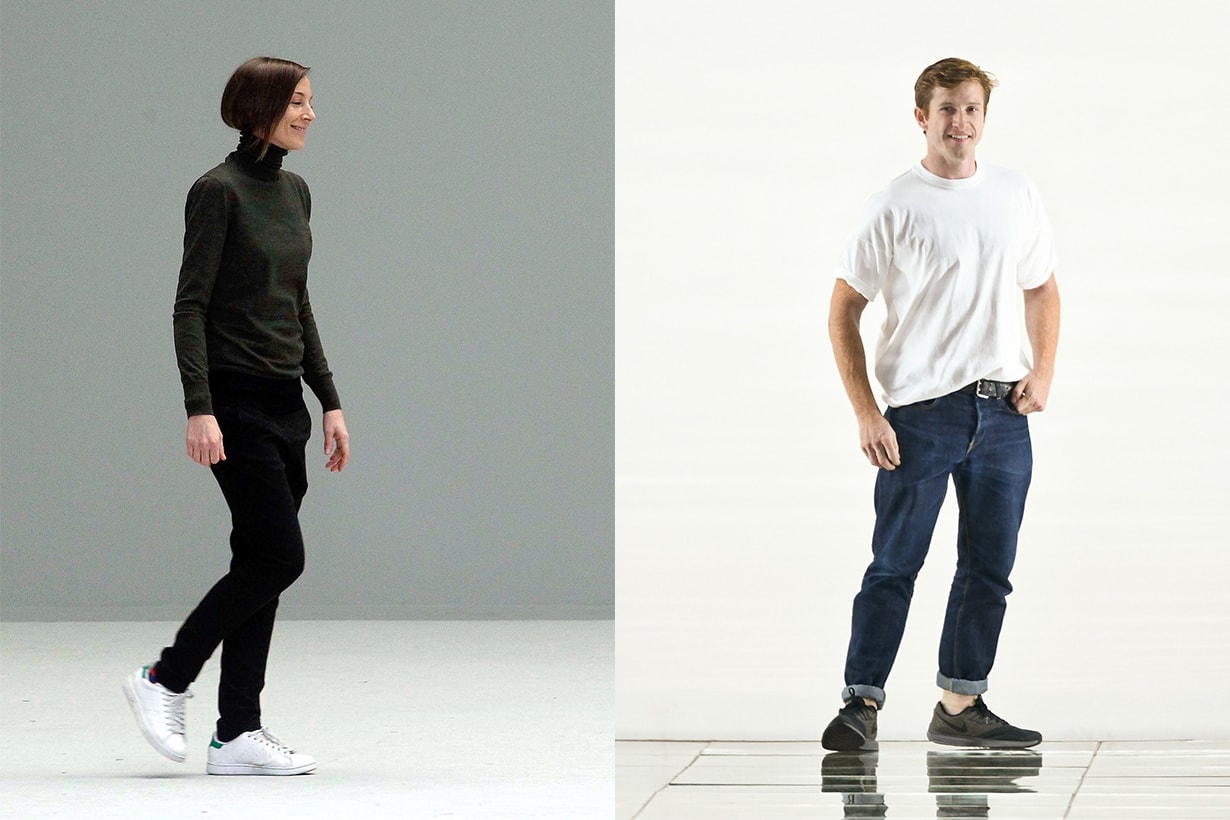 Phoebe Philo and Daniel Lee walks the runway