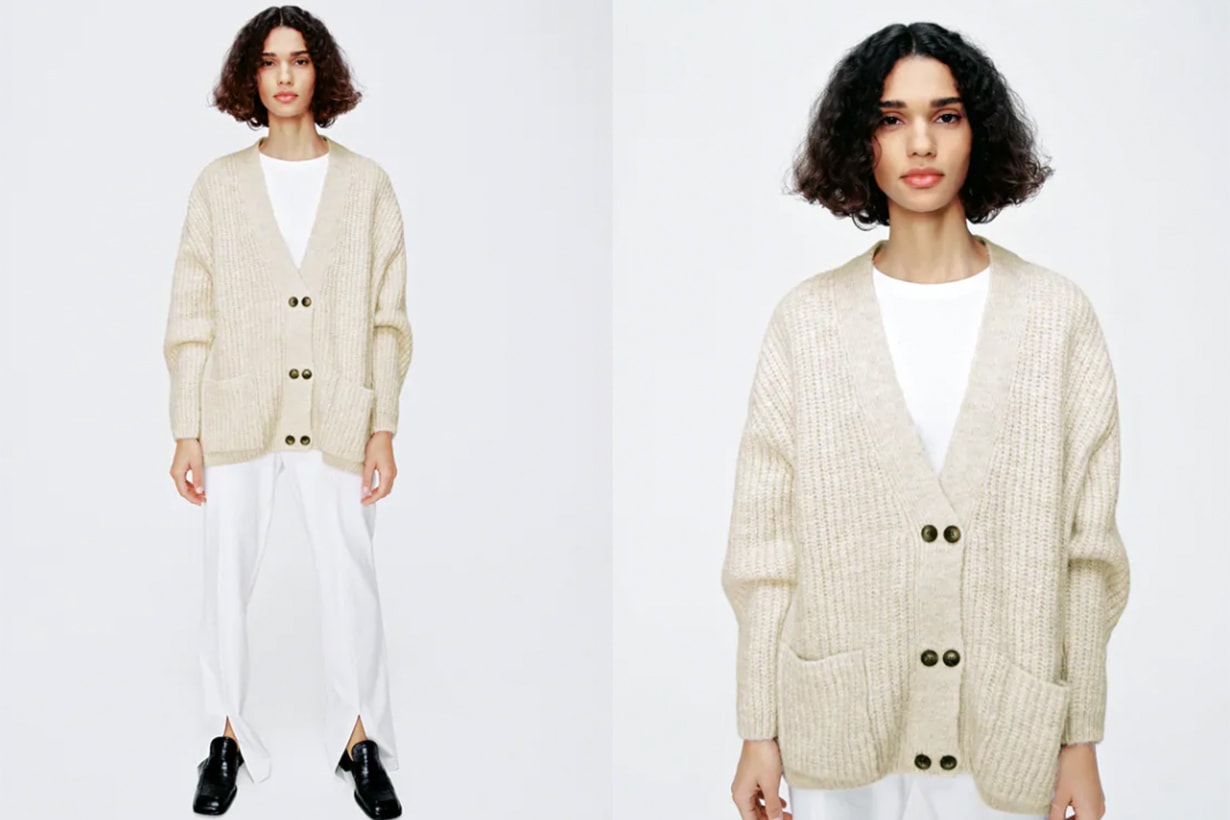 OVERSIZED KNIT CARDIGAN
