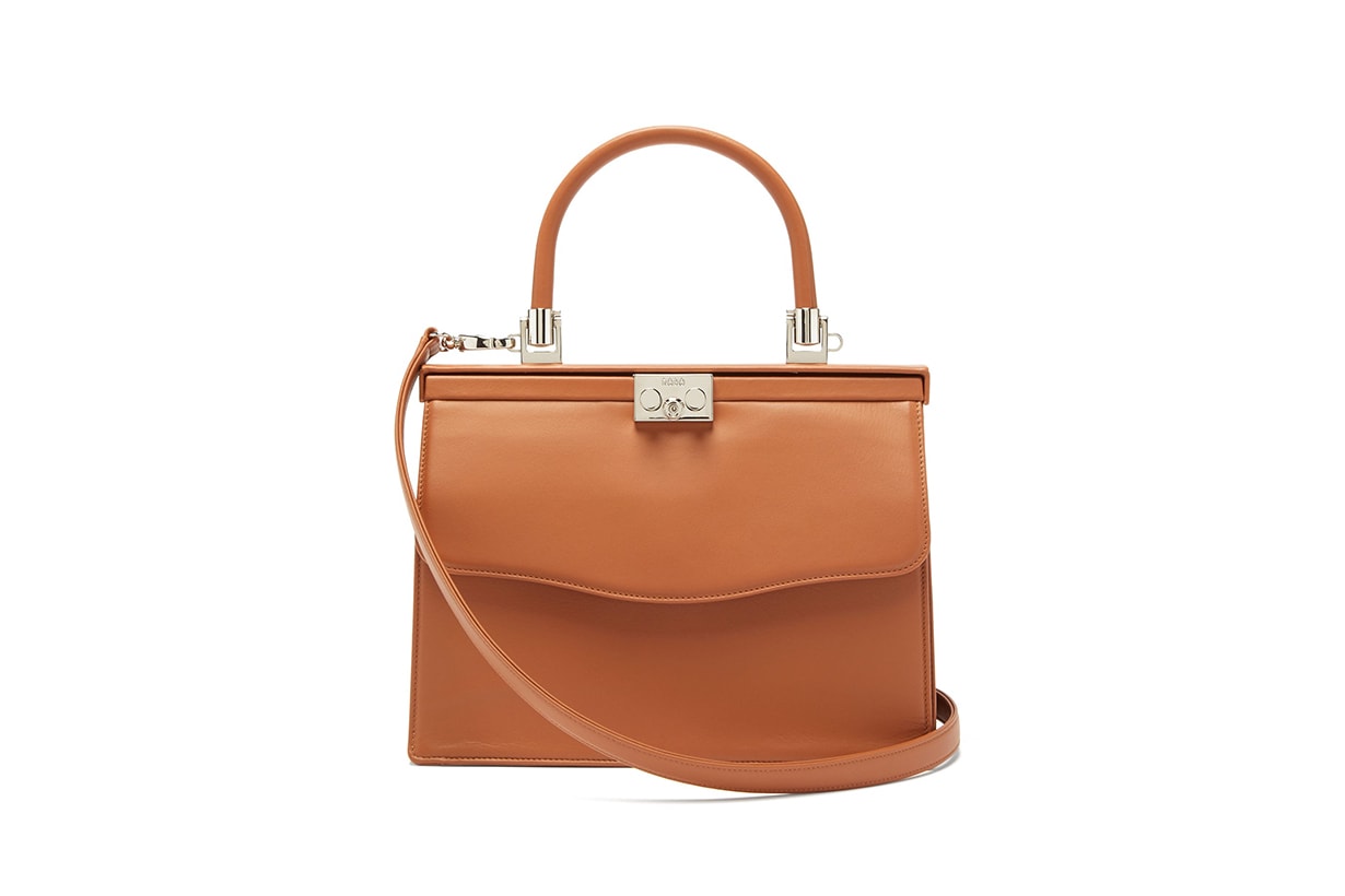 Paris medium leather bag